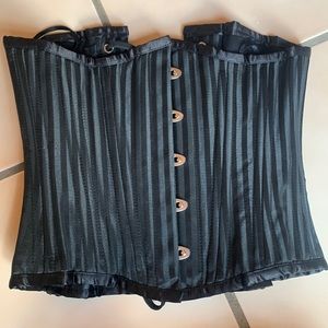 Altnoir black corset waist trainer